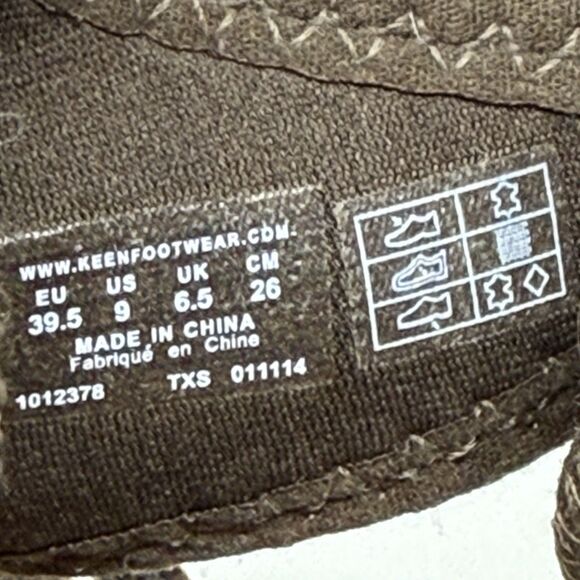 Keen Sarasota Sandals Womens 9 Brown Leather Hiking Trail Open Toe Slides - Picture 11 of 15